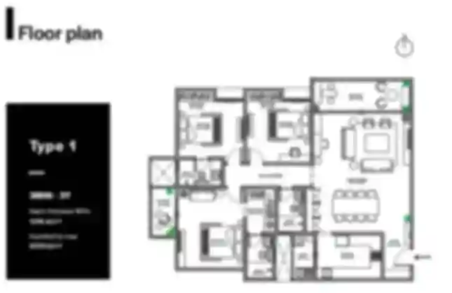 Assetz Twin Lake City Apartment 3 BHK Floor Plan by Assetz Property Group located at Hennur Road, Kalkere, Horamavu, Bengaluru Karnataka